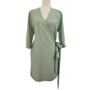 Everlane The Japanese GoWeave Mini Wrap Dress 6